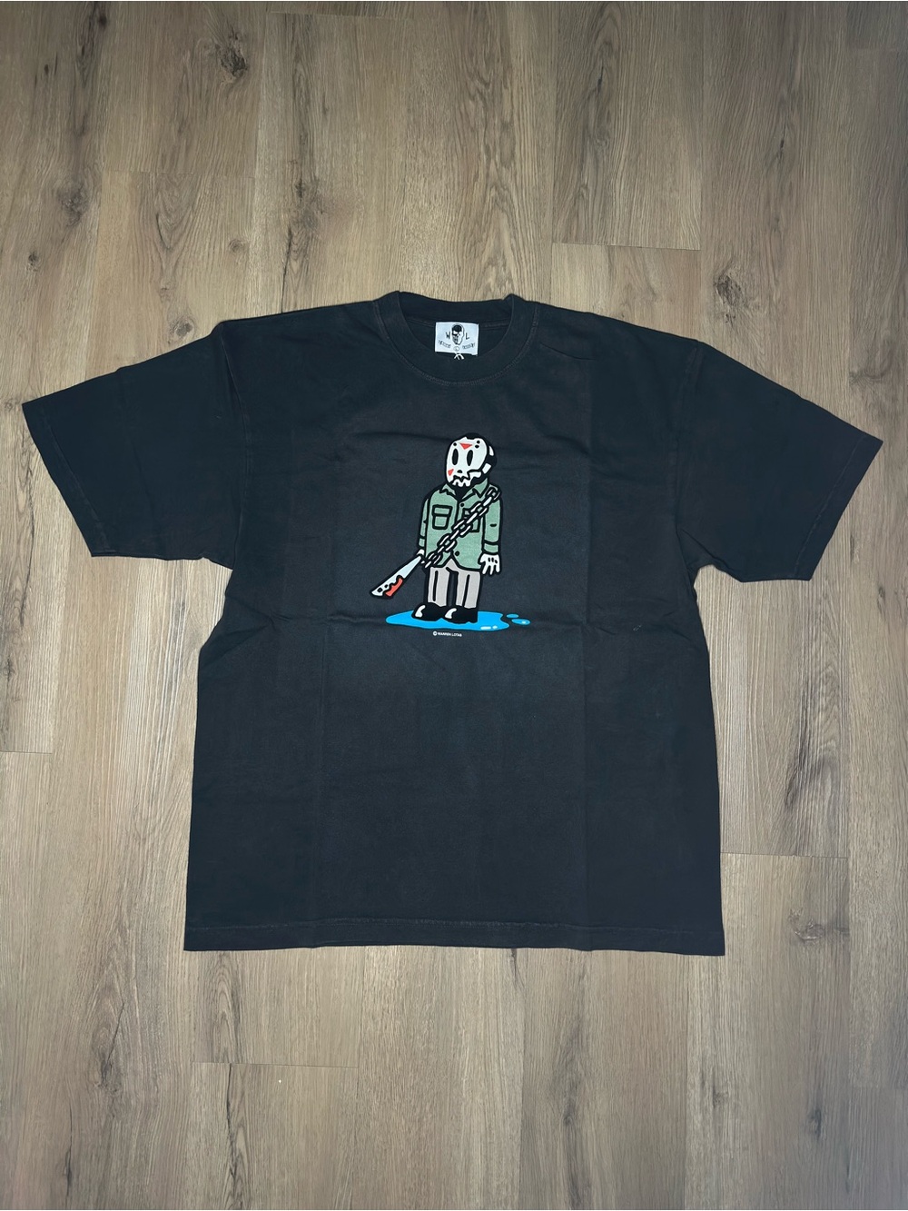 Warren Lotas Baby Sports Mask ‘Vintage Black’ T-Shirt